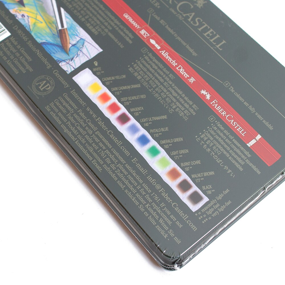 Faber-Castell, Sets, Colored Pencils, Art & School, A Durer, Watercolor, Set, 79046